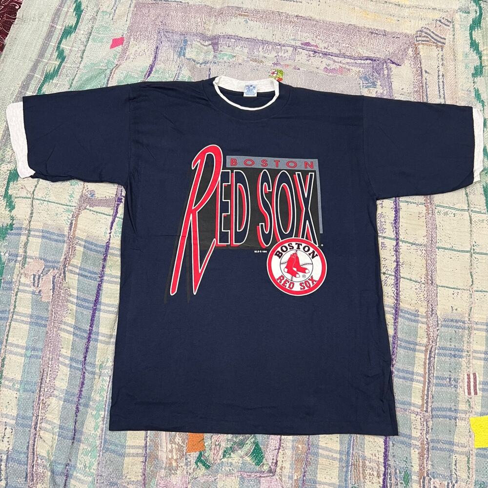 Vintage Salem Sportswear T Shirt Mens XL Boston Red Sox MLB Baseball Sports